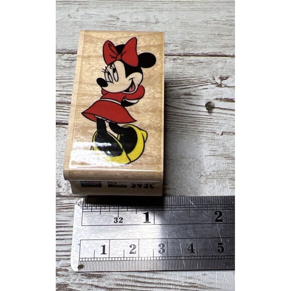 Lot of 11 Rubber Stampede Cartoon (1990's) Wood Rubber Stamp VTG Disney Snoopy - Picture 4 of 11